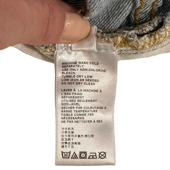 Urban Outfitters High-Rise Mom Jean Shorts - Size 30 - Picture 9 of 10